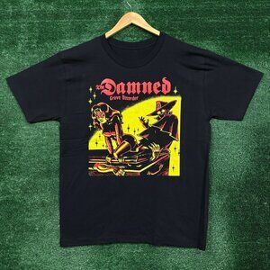 The Damned Grave Disorder Punk Rock Band Tee Size Large
